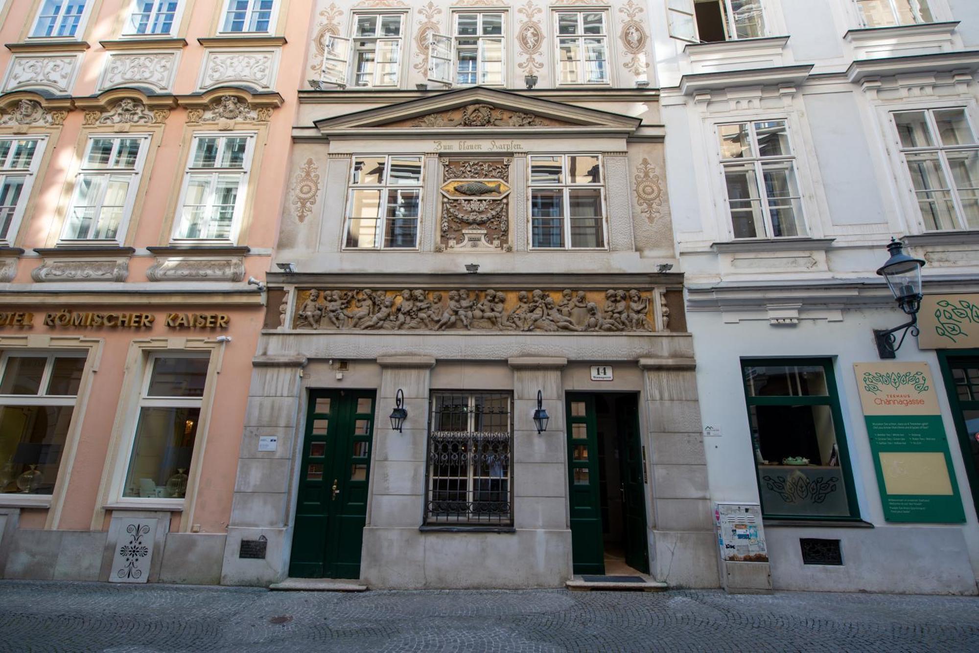 Zum Blauen Karpfen Viena Exterior foto