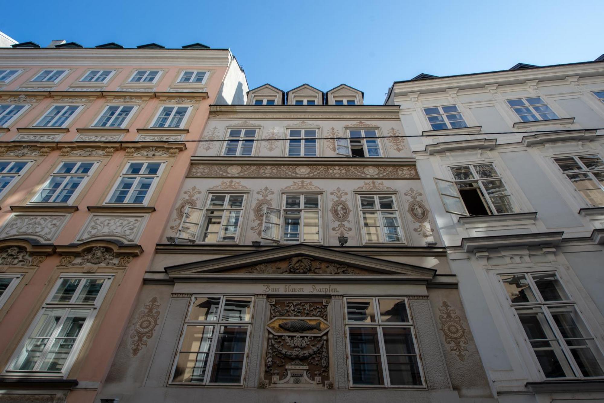 Zum Blauen Karpfen Viena Exterior foto