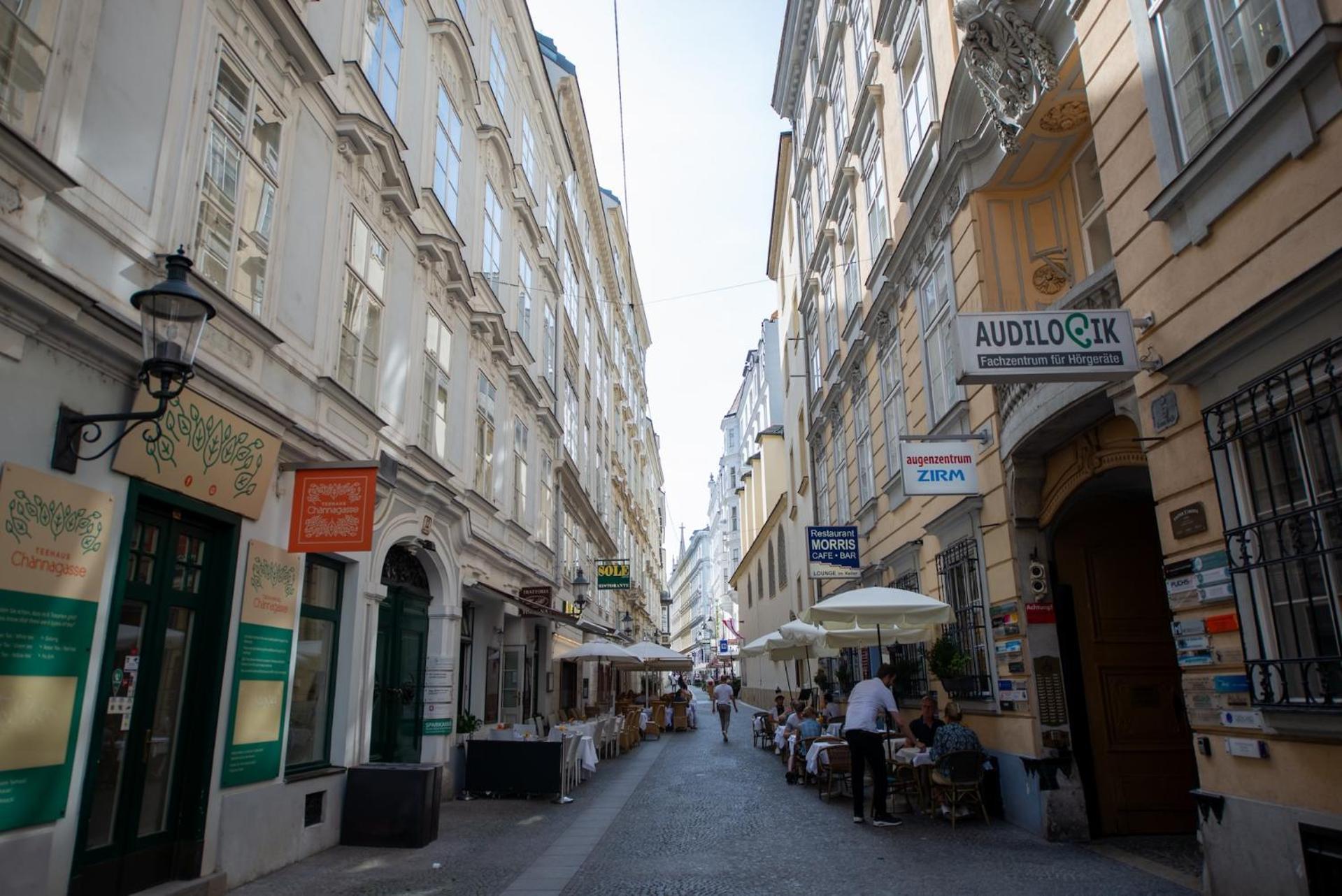 Zum Blauen Karpfen Viena Exterior foto